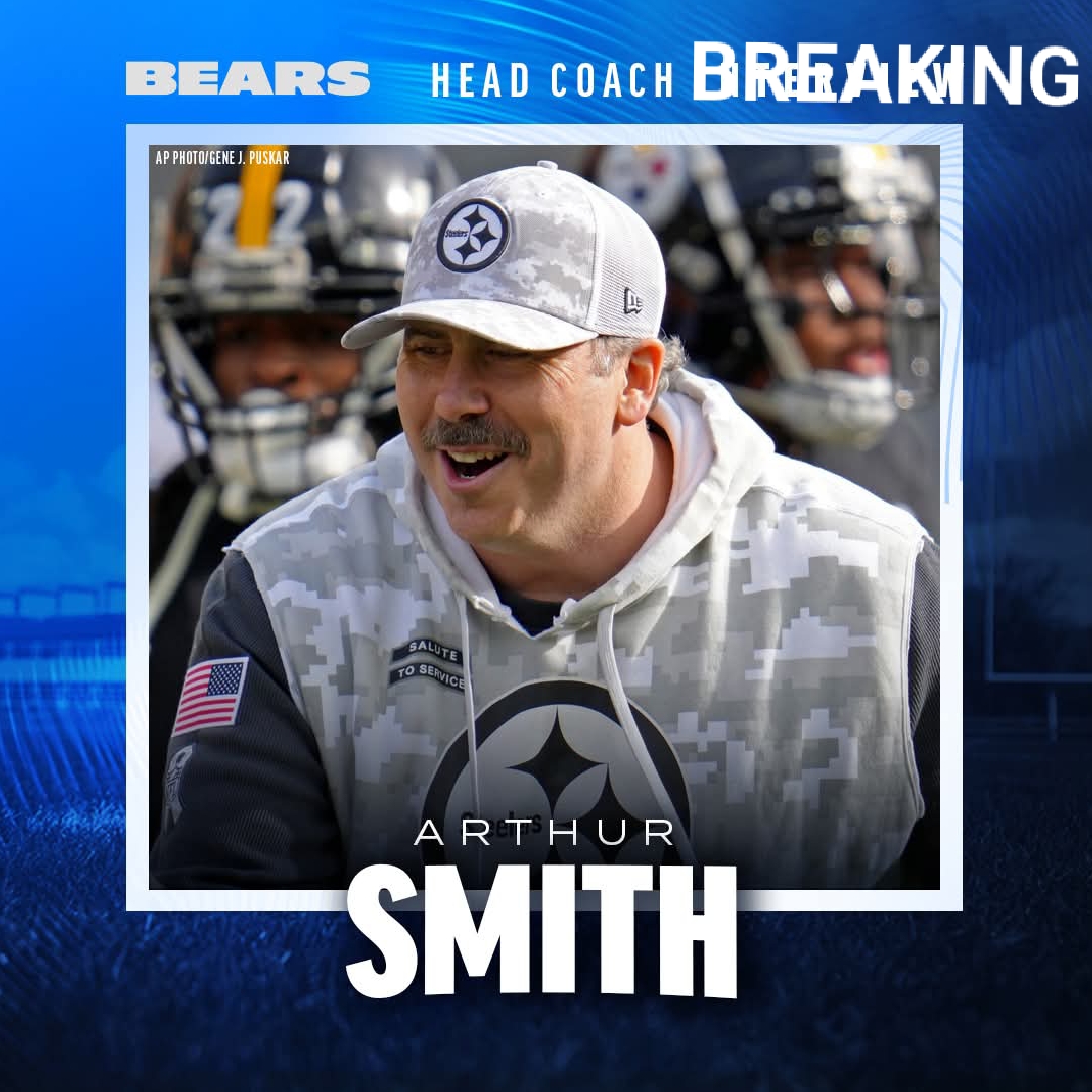 NEW ERA Bears have reportedly named Arthur Smith as their new head